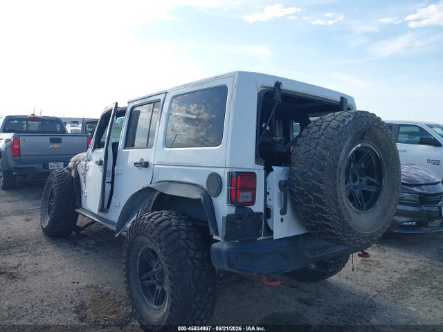 45934997 :رقم المزاد ، 1C4BJWFG4HL619935 vin ، 2017 Jeep Wrangler Unlimited Rubicon Recon 4x4 مزاد بيع