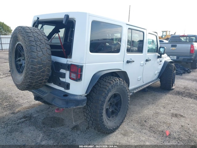 45934997 :رقم المزاد ، 1C4BJWFG4HL619935 vin ، 2017 Jeep Wrangler Unlimited Rubicon Recon 4x4 مزاد بيع