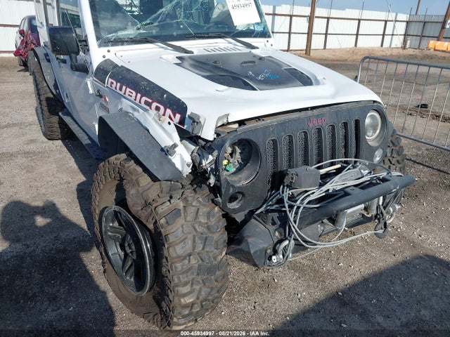 45934997 :رقم المزاد ، 1C4BJWFG4HL619935 vin ، 2017 Jeep Wrangler Unlimited Rubicon Recon 4x4 مزاد بيع