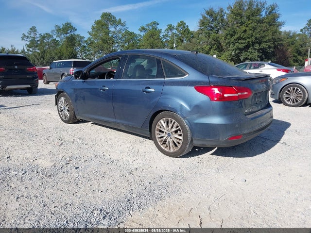 45935031 :رقم المزاد ، 1FADP3J28JL251773 vin ، 2018 Ford Focus Titanium مزاد بيع