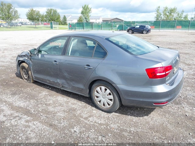 45935079 :رقم المزاد ، 3VW2K7AJ4FM405705 vin ، 2015 Volkswagen Jetta 2.0l S مزاد بيع
