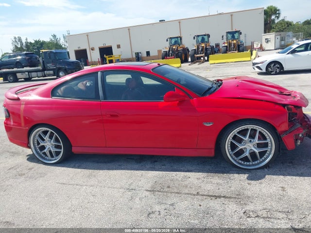 2004 Pontiac Gto მანქანა იყიდება აუქციონზე, vin: 6G2VX12G54L236222, აუქციონის ნომერი: 45935156