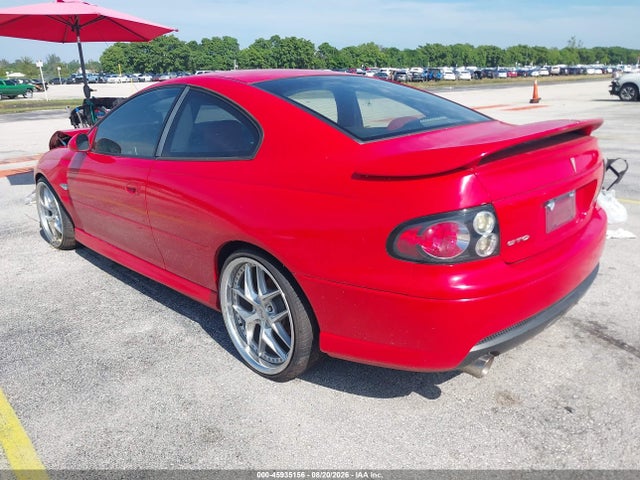 2004 Pontiac Gto მანქანა იყიდება აუქციონზე, vin: 6G2VX12G54L236222, აუქციონის ნომერი: 45935156