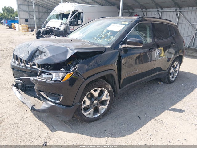 45935162 :رقم المزاد ، 3C4NJCCB2LT218787 vin ، 2020 Jeep Compass Limited Fwd مزاد بيع