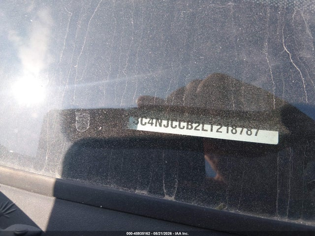 45935162 :رقم المزاد ، 3C4NJCCB2LT218787 vin ، 2020 Jeep Compass Limited Fwd مزاد بيع
