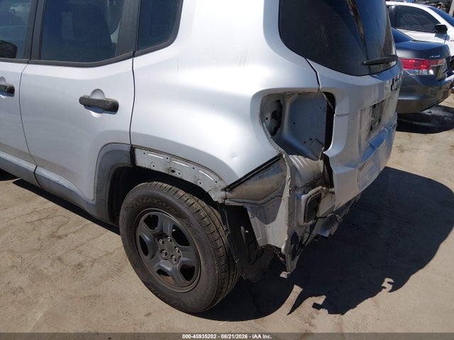 2015 Jeep Renegade Sport მანქანა იყიდება აუქციონზე, vin: ZACCJAAT8FPB45766, აუქციონის ნომერი: 45935202