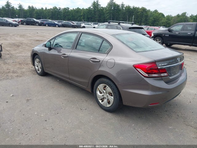 2015 Honda Civic Lx მანქანა იყიდება აუქციონზე, vin: 19XFB2E52FE042626, აუქციონის ნომერი: 45935211