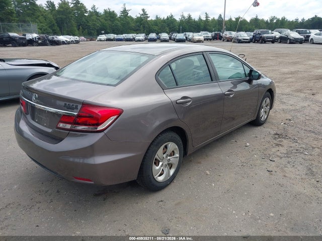 2015 Honda Civic Lx მანქანა იყიდება აუქციონზე, vin: 19XFB2E52FE042626, აუქციონის ნომერი: 45935211