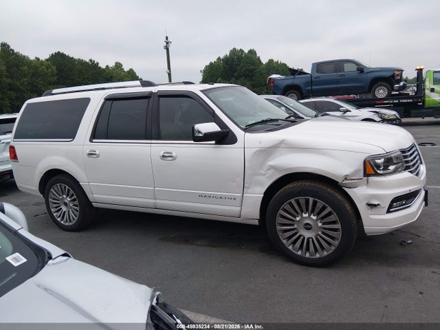 2016 Lincoln Navigator L Select მანქანა იყიდება აუქციონზე, vin: 5LMJJ3JT4GEL11609, აუქციონის ნომერი: 45935234