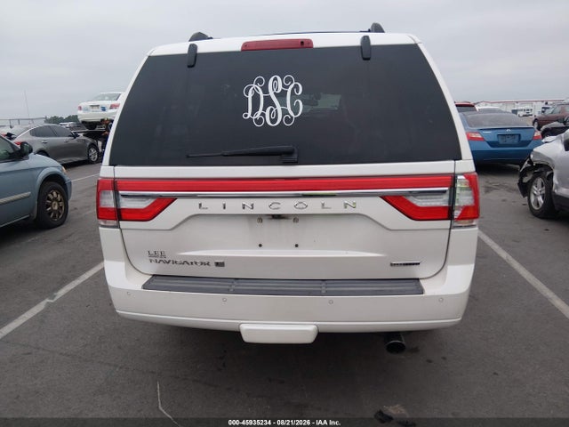 2016 Lincoln Navigator L Select მანქანა იყიდება აუქციონზე, vin: 5LMJJ3JT4GEL11609, აუქციონის ნომერი: 45935234