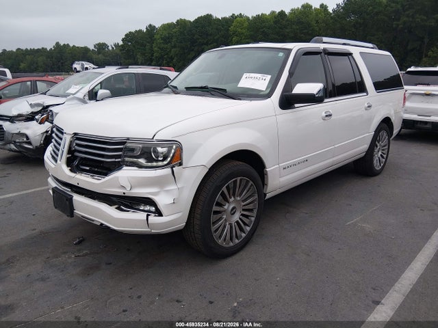 2016 Lincoln Navigator L Select მანქანა იყიდება აუქციონზე, vin: 5LMJJ3JT4GEL11609, აუქციონის ნომერი: 45935234
