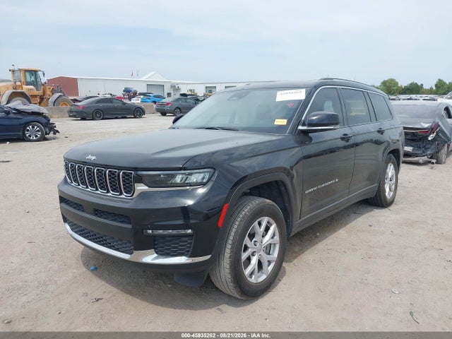 Продажа на аукционе авто 2022 Jeep Grand Cherokee L Limited 4x2, vin: 1C4RJJBG6N8608540, номер лота: 45935262