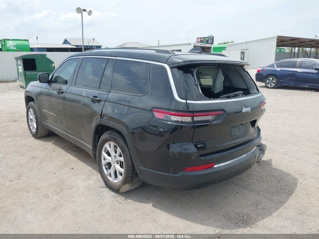Продажа на аукционе авто 2022 Jeep Grand Cherokee L Limited 4x2, vin: 1C4RJJBG6N8608540, номер лота: 45935262