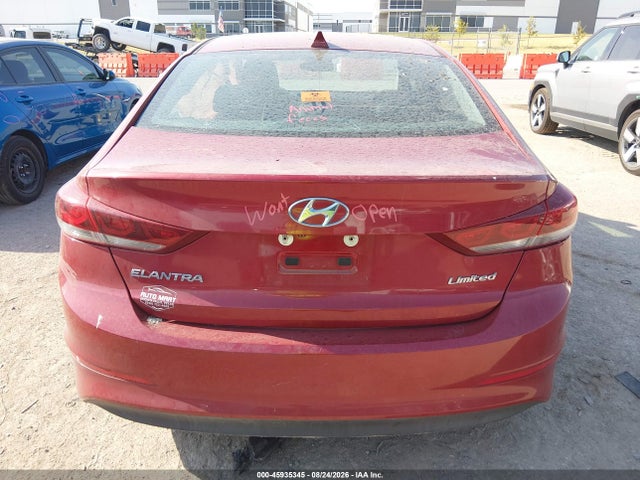 Aukcja sprzedaży 2017 Hyundai Elantra Limited, vin: KMHD84LF8HU330356, numer aukcji: 45935345