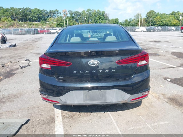 2019 Hyundai Elantra Se მანქანა იყიდება აუქციონზე, vin: 5NPD74LF9KH419362, აუქციონის ნომერი: 45935353