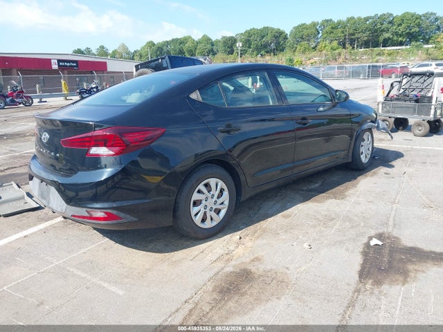 2019 Hyundai Elantra Se მანქანა იყიდება აუქციონზე, vin: 5NPD74LF9KH419362, აუქციონის ნომერი: 45935353