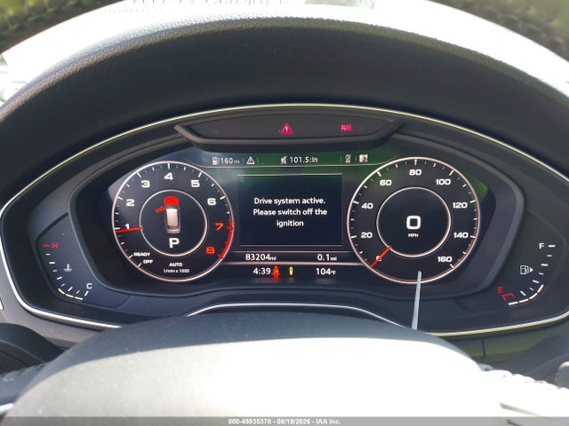 2018 Audi A4 Allroad 2.0t Premium/2.0t Tech Premium მანქანა იყიდება აუქციონზე, vin: WA19NAF48JA061420, აუქციონის ნომერი: 45935378