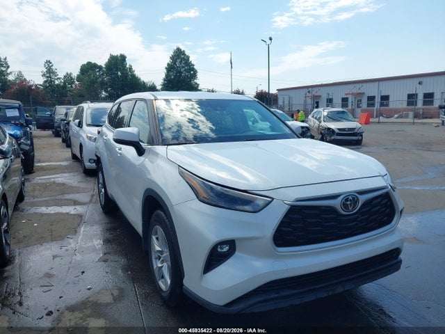 Aukcja sprzedaży 2022 Toyota Highlander Le, vin: 5TDBZRBH0NS578609, numer aukcji: 45935422