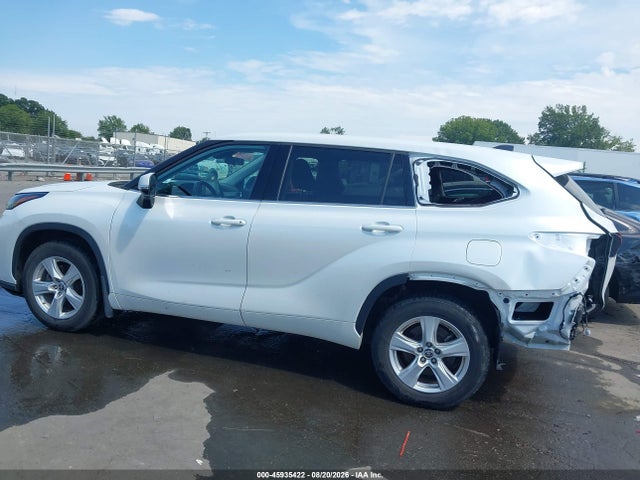 2022 Toyota Highlander Le მანქანა იყიდება აუქციონზე, vin: 5TDBZRBH0NS578609, აუქციონის ნომერი: 45935422