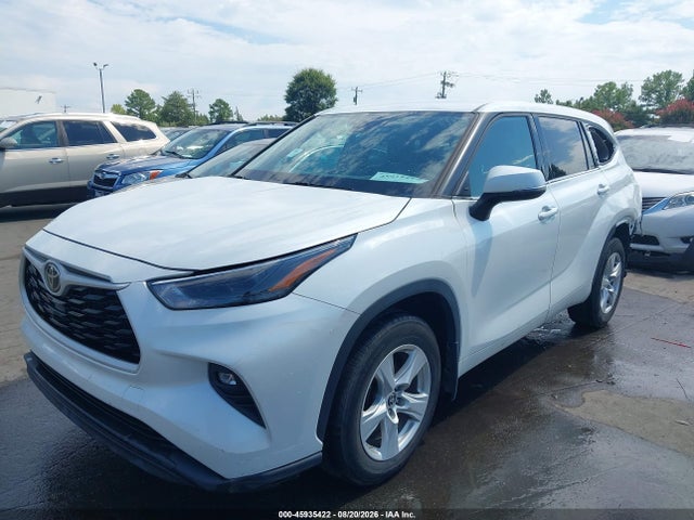 2022 Toyota Highlander Le მანქანა იყიდება აუქციონზე, vin: 5TDBZRBH0NS578609, აუქციონის ნომერი: 45935422