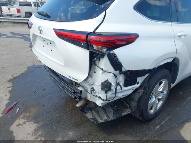 2022 Toyota Highlander Le მანქანა იყიდება აუქციონზე, vin: 5TDBZRBH0NS578609, აუქციონის ნომერი: 45935422