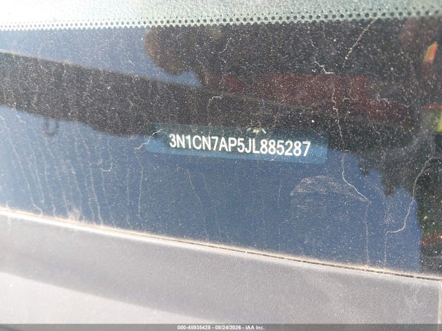 Продажа на аукционе авто 2018 Nissan Versa 1.6 Sv, vin: 3N1CN7AP5JL885287, номер лота: 45935428