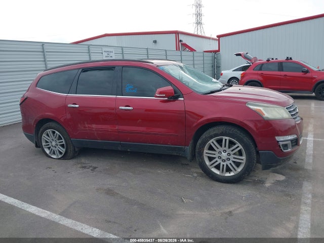 2014 Chevrolet Traverse Lt მანქანა იყიდება აუქციონზე, vin: 1GNKRGKD7EJ135895, აუქციონის ნომერი: 45935437