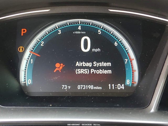 45935467 :رقم المزاد ، 19XFC2F75HE217001 vin ، 2017 Honda Civic Ex مزاد بيع