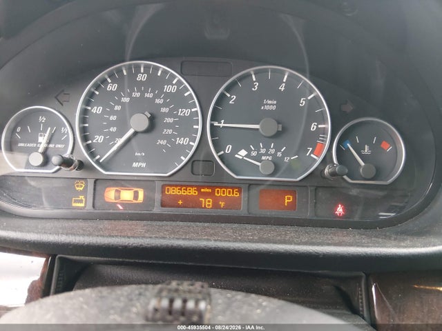 2005 Bmw 330ci მანქანა იყიდება აუქციონზე, vin: WBABW53425PL52916, აუქციონის ნომერი: 45935504
