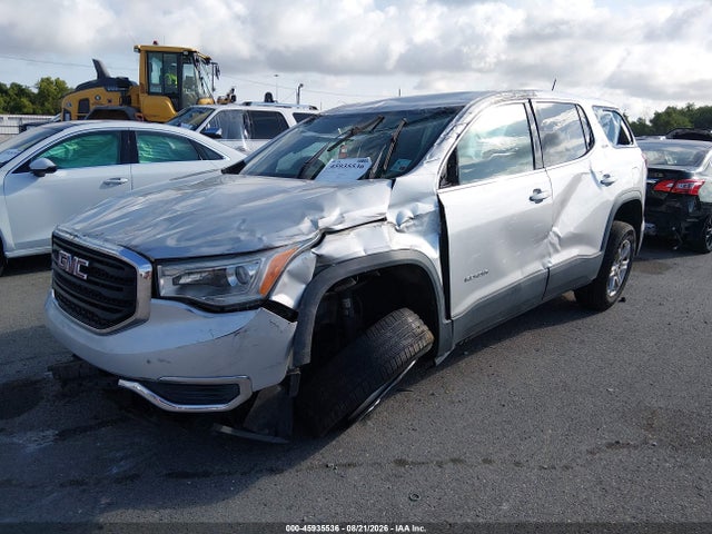 45935536 :رقم المزاد ، 1GKKNKLA5KZ295884 vin ، 2019 Gmc Acadia Sle-1 مزاد بيع