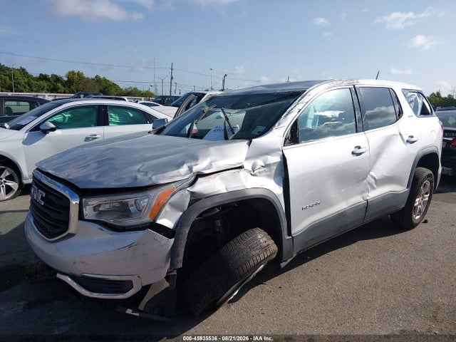 45935536 :رقم المزاد ، 1GKKNKLA5KZ295884 vin ، 2019 Gmc Acadia Sle-1 مزاد بيع