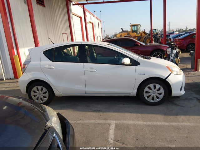 2012 Toyota Prius C Two მანქანა იყიდება აუქციონზე, vin: JTDKDTB3XC1509422, აუქციონის ნომერი: 45935557