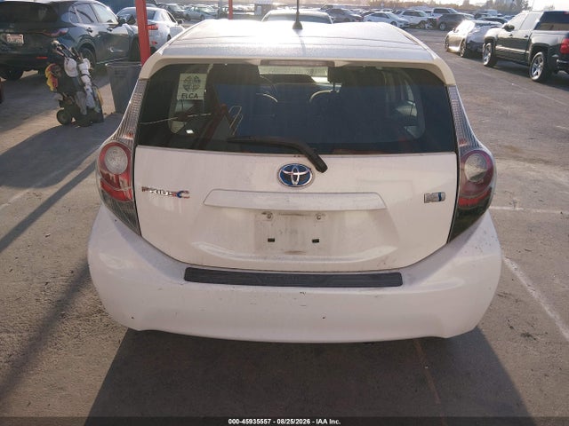 2012 Toyota Prius C Two მანქანა იყიდება აუქციონზე, vin: JTDKDTB3XC1509422, აუქციონის ნომერი: 45935557