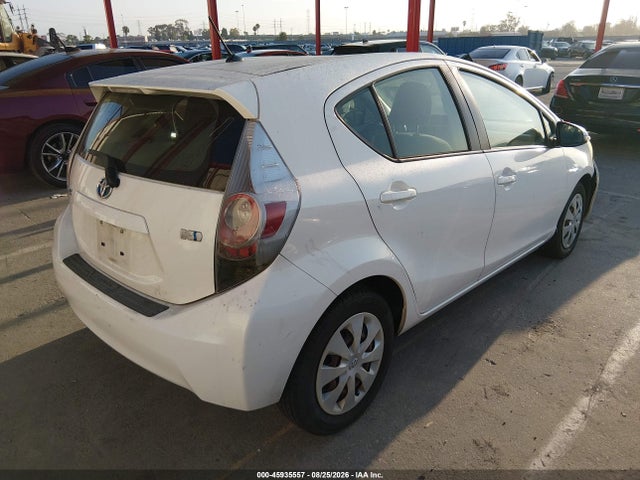 2012 Toyota Prius C Two მანქანა იყიდება აუქციონზე, vin: JTDKDTB3XC1509422, აუქციონის ნომერი: 45935557