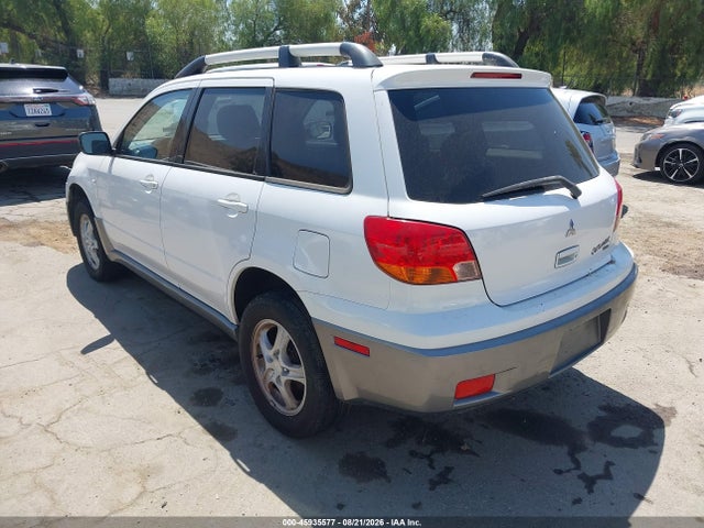 45935577 :رقم المزاد ، JA4LZ31F74U060115 vin ، 2004 Mitsubishi Outlander Ls مزاد بيع