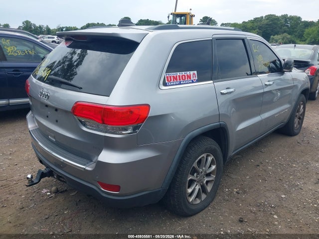 Продаж на аукціоні авто 2014 Jeep Grand Cherokee Limited, vin: 1C4RJFBG2EC334599, номер лоту: 45935581