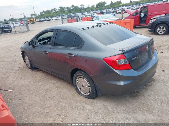 Aukcja sprzedaży 2012 Honda Civic Hf, vin: 2HGFB2F62CH320787, numer aukcji: 45935629