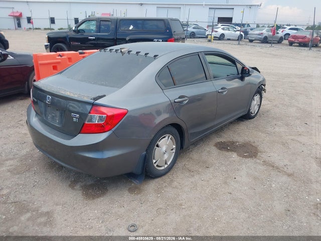 Aukcja sprzedaży 2012 Honda Civic Hf, vin: 2HGFB2F62CH320787, numer aukcji: 45935629