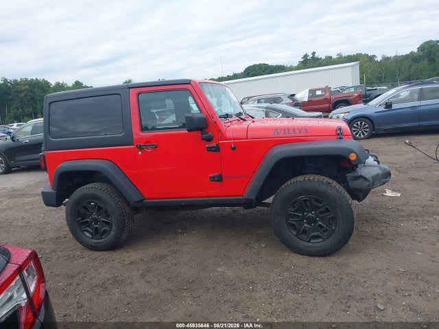 Продаж на аукціоні авто 2016 Jeep Wrangler Willys Wheeler, vin: 1C4AJWAG1GL302440, номер лоту: 45935646