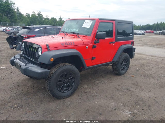 Продаж на аукціоні авто 2016 Jeep Wrangler Willys Wheeler, vin: 1C4AJWAG1GL302440, номер лоту: 45935646