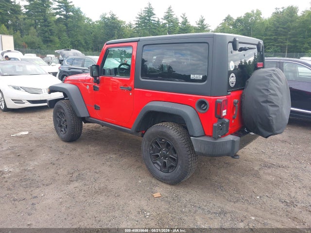 Продаж на аукціоні авто 2016 Jeep Wrangler Willys Wheeler, vin: 1C4AJWAG1GL302440, номер лоту: 45935646