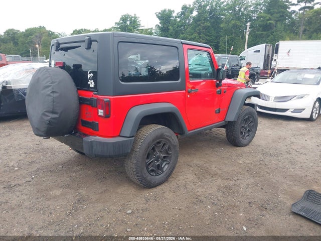 Продаж на аукціоні авто 2016 Jeep Wrangler Willys Wheeler, vin: 1C4AJWAG1GL302440, номер лоту: 45935646