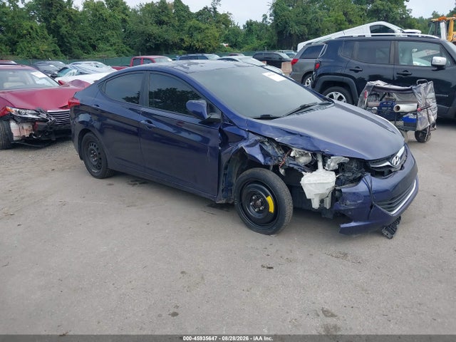 Продаж на аукціоні авто 2012 Hyundai Elantra Gls, vin: 5NPDH4AE1CH142294, номер лоту: 45935647