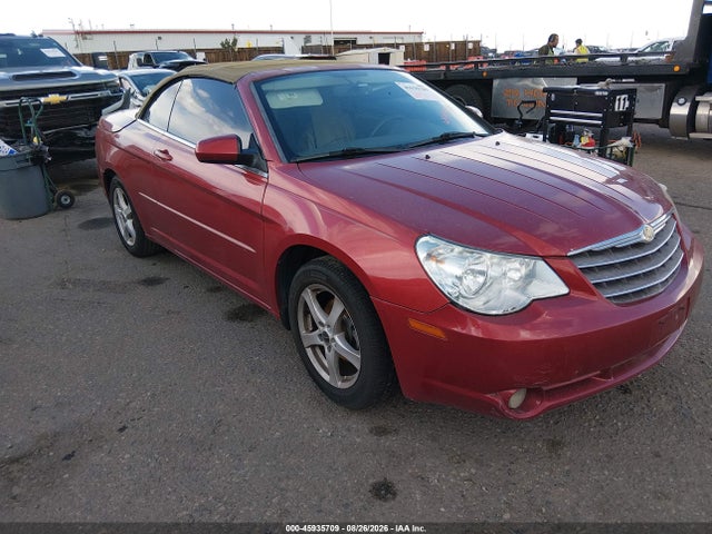 2008 Chrysler Sebring Touring მანქანა იყიდება აუქციონზე, vin: 1C3LC55R08N118822, აუქციონის ნომერი: 45935709