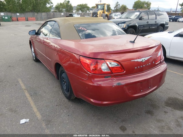 45935709 :رقم المزاد ، 1C3LC55R08N118822 vin ، 2008 Chrysler Sebring Touring مزاد بيع