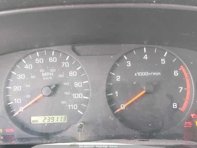 2001 Nissan Xterra Xe მანქანა იყიდება აუქციონზე, vin: 5N1ED28Y41C538423, აუქციონის ნომერი: 45935728