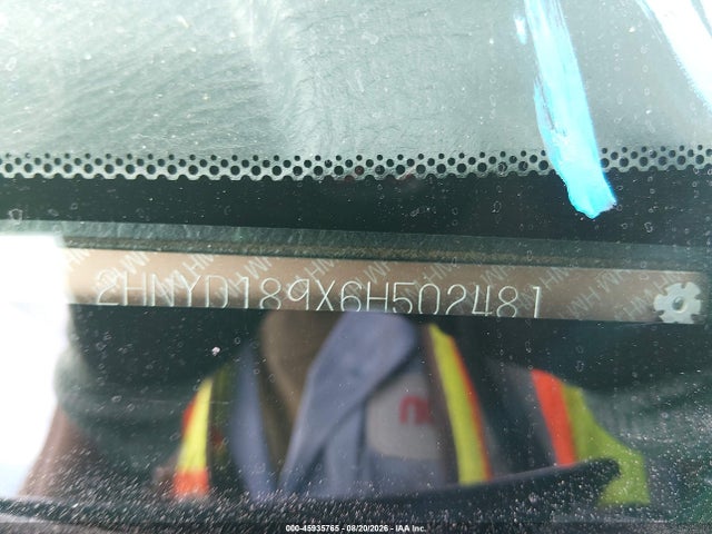 Aukcja sprzedaży 2006 Acura Mdx, vin: 2HNYD189X6H502481, numer aukcji: 45935765