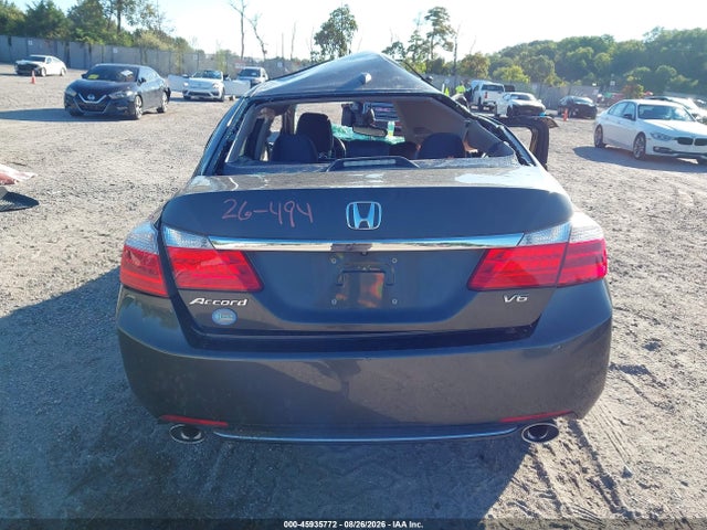 45935772 :رقم المزاد ، 1HGCR3F89EA020283 vin ، 2014 Honda Accord Ex-l V-6 مزاد بيع