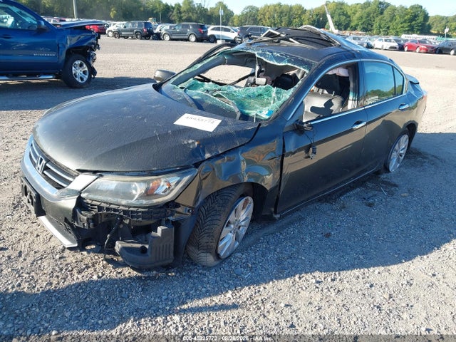 45935772 :رقم المزاد ، 1HGCR3F89EA020283 vin ، 2014 Honda Accord Ex-l V-6 مزاد بيع