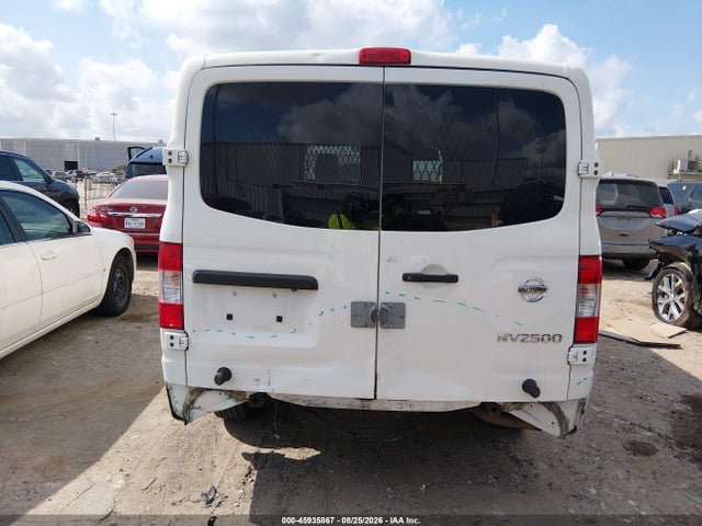 Aukcja sprzedaży 2021 Nissan Nv Cargo Nv2500 Hd Sv Standard Roof V6, vin: 1N6BF0KY4MN801921, numer aukcji: 45935867
